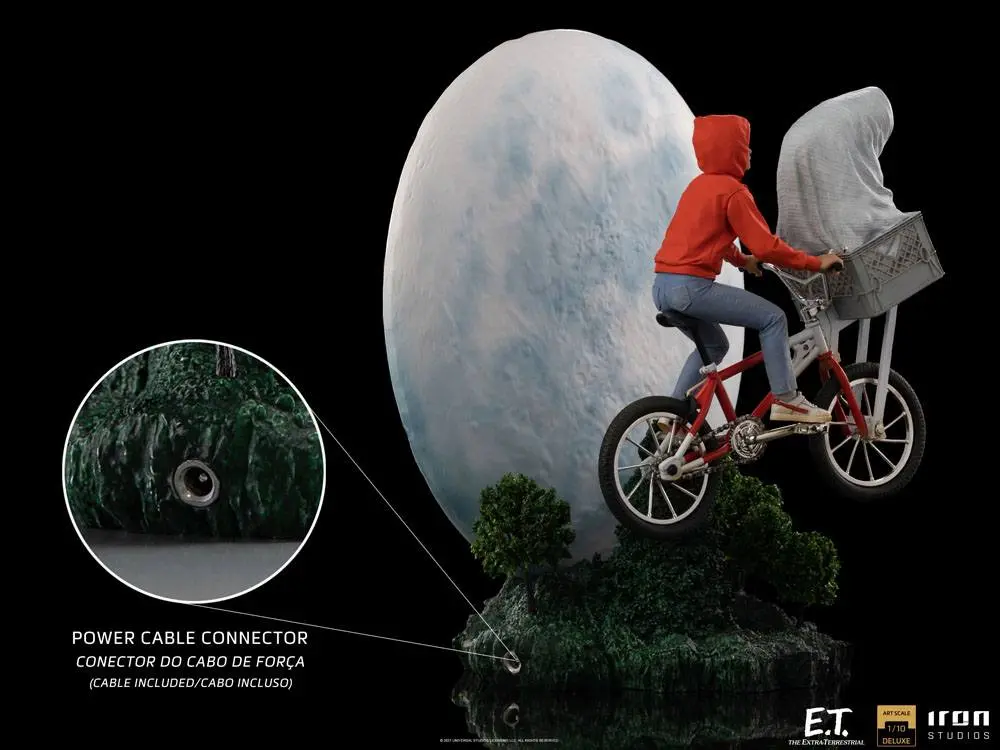 E.T. the Extra-Terrestrial Deluxe Art Scale 1/10 E.T. & Elliot szobor figura 27 cm termékfotó