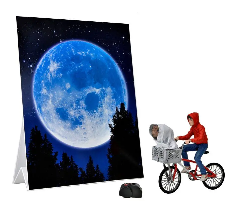 E.T. the Extra-Terrestrial Elliott & E.T. on Bicycle akciófigura 13 cm termékfotó