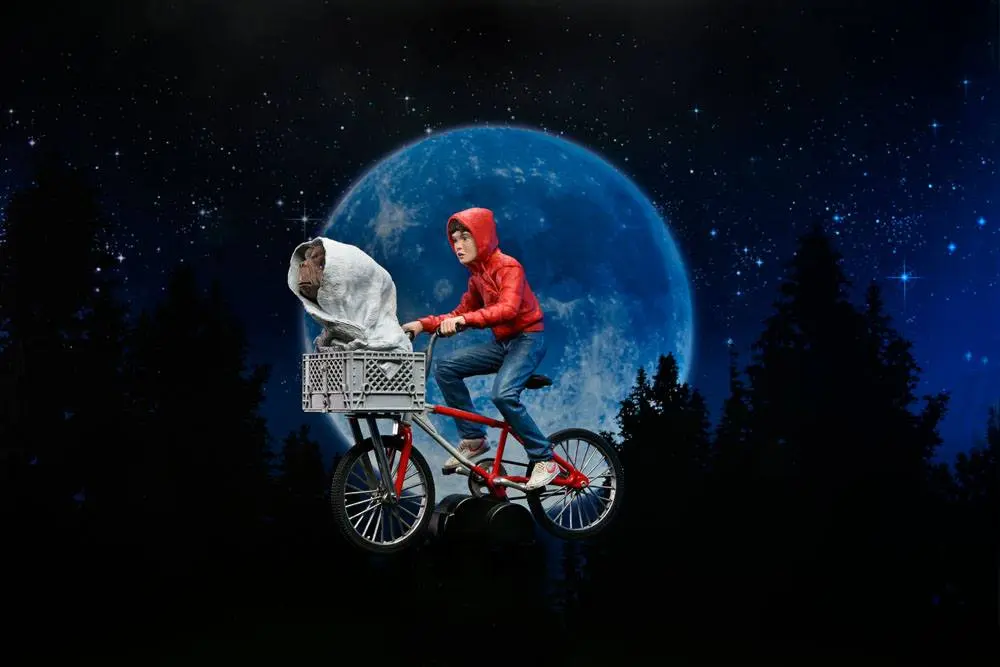 E.T. the Extra-Terrestrial Elliott & E.T. on Bicycle akciófigura 13 cm termékfotó