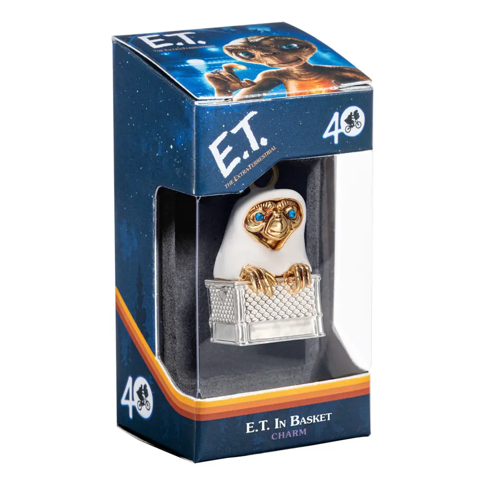 E.T. the Extra-Terrestrial karkötő Charm Lumos E.T. In the Basket (aranyozott és ezüstözött) termékfotó