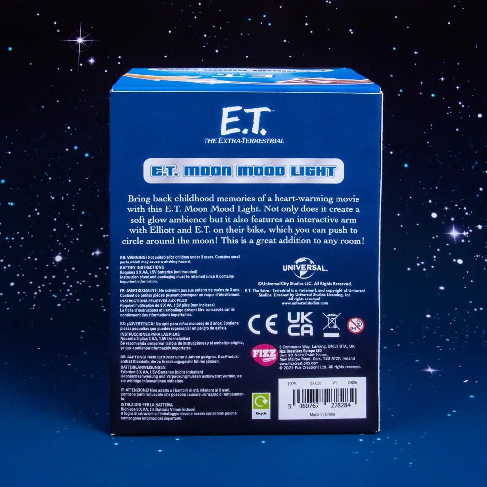 E.T. the Extra-Terrestrial Mood Moon lámpa 20 cm termékfotó