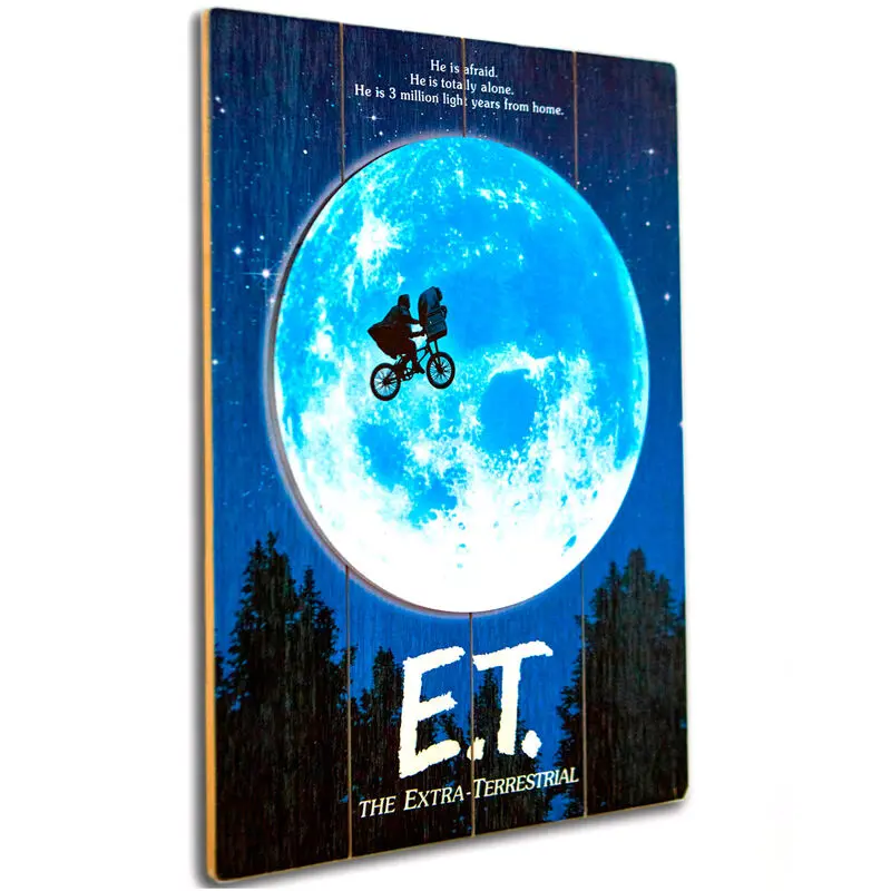 E.T. Woodart 3D fa anyagú poszter festmény termékfotó