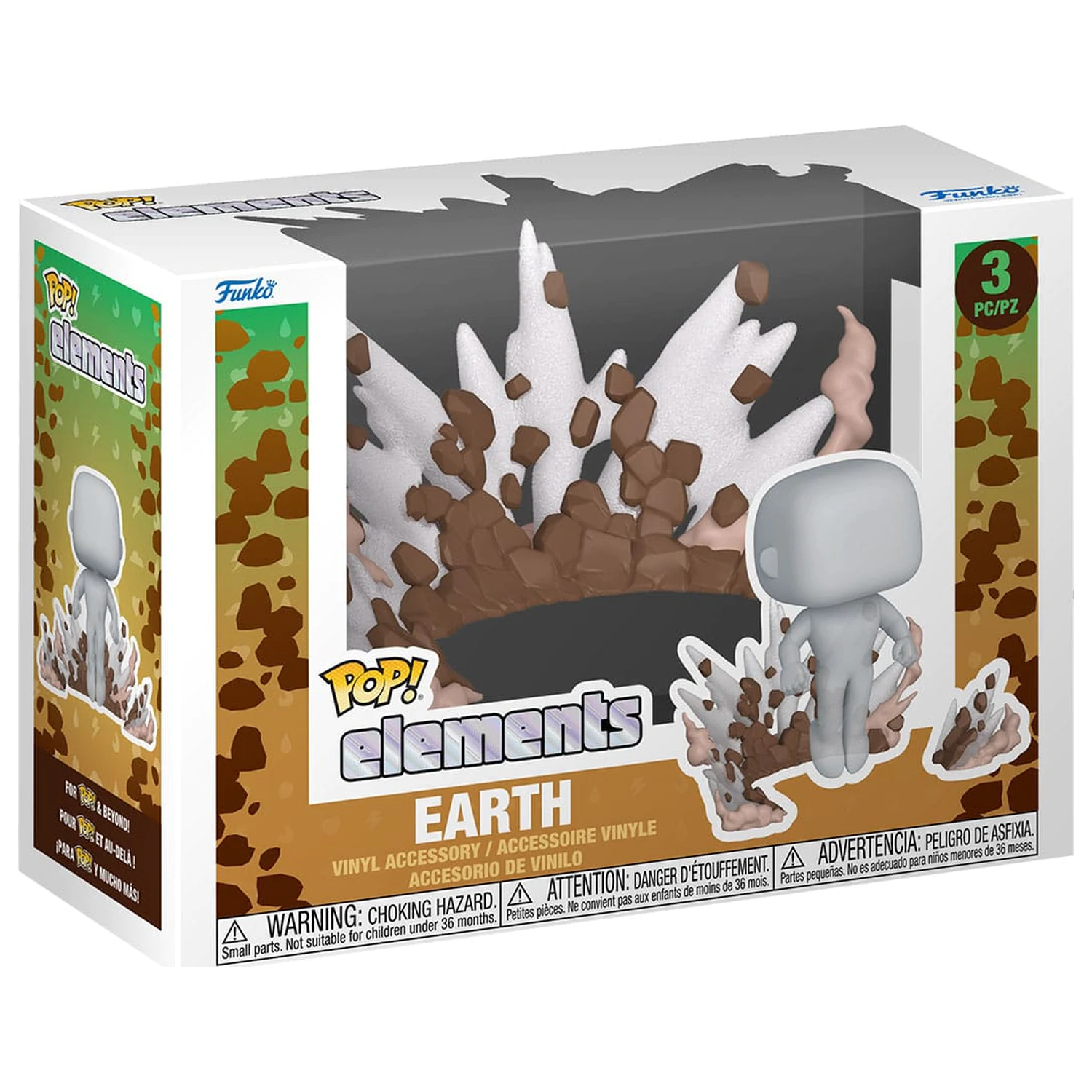 Earth Funko POP! Vinyl figura Dirt/Rock 5 cm termékfotó