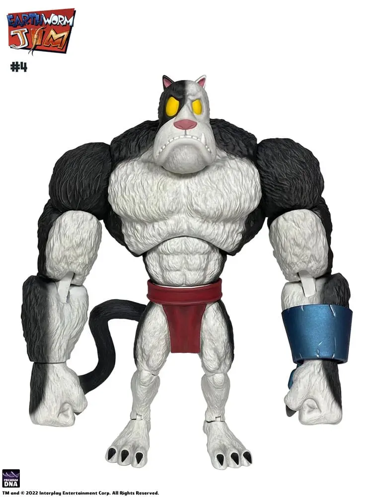 Earthworm Jim Wave 1: Bob the Killer Goldfish & #4 akciófigura 15 cm termékfotó