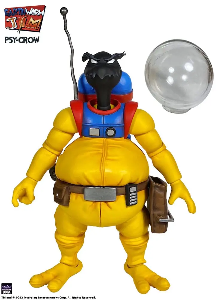 Earthworm Jim Wave 1: Psy-Crow akciófigura 15 cm termékfotó