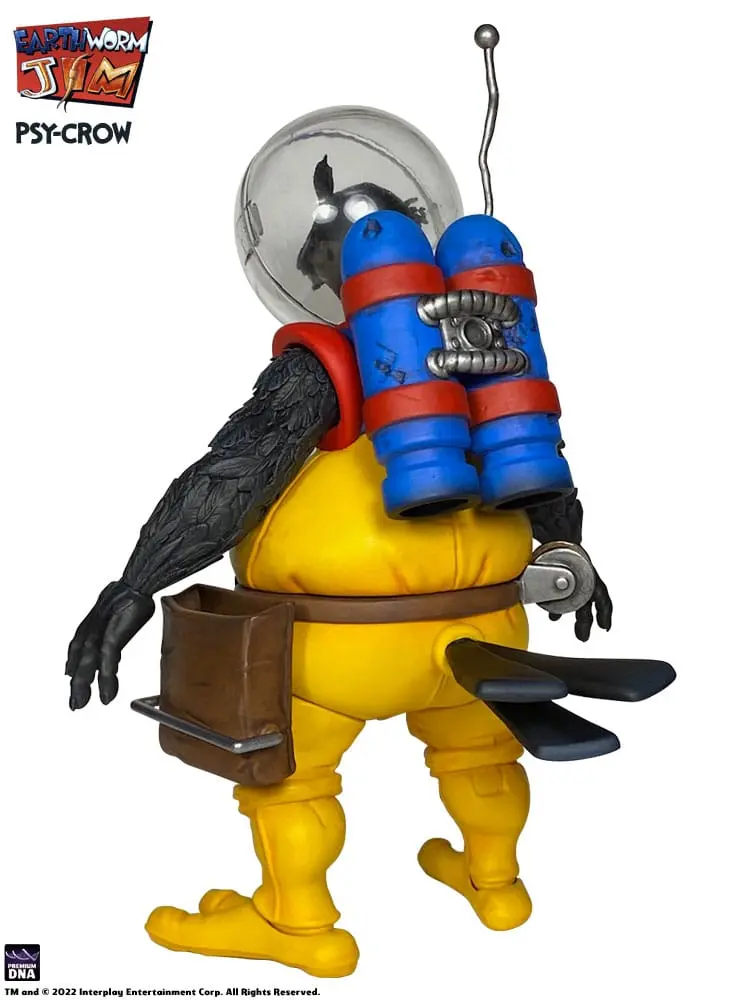 Earthworm Jim Wave 1: Psy-Crow akciófigura 15 cm termékfotó