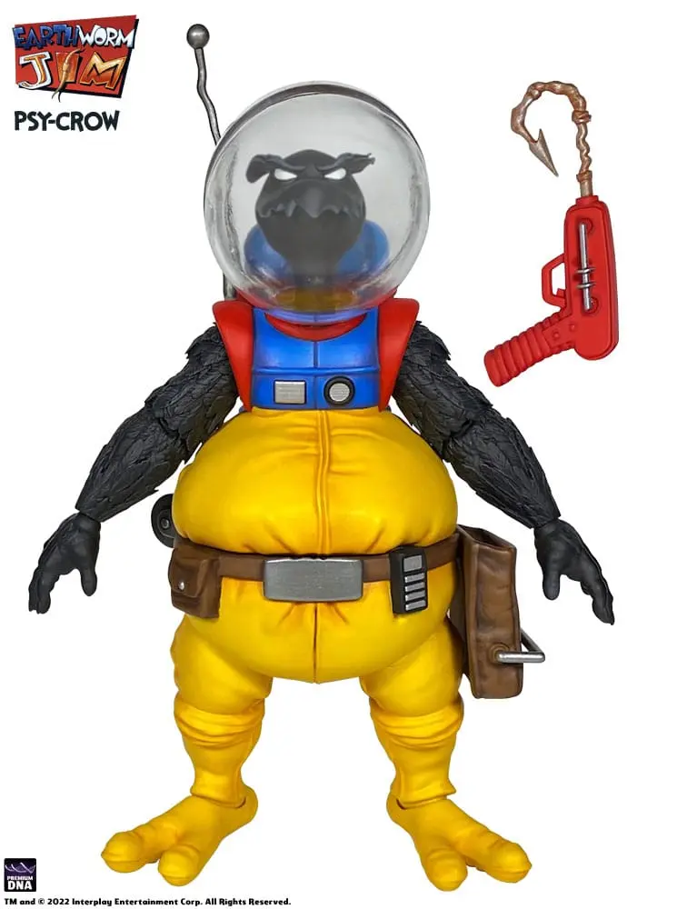 Earthworm Jim Wave 1: Psy-Crow akciófigura 15 cm termékfotó