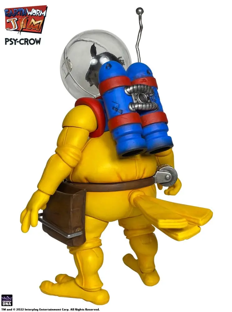 Earthworm Jim Wave 1: Psy-Crow akciófigura 15 cm termékfotó