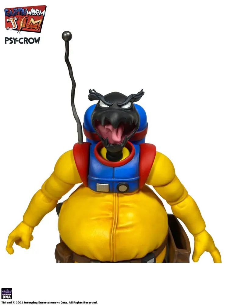 Earthworm Jim Wave 1: Psy-Crow akciófigura 15 cm termékfotó