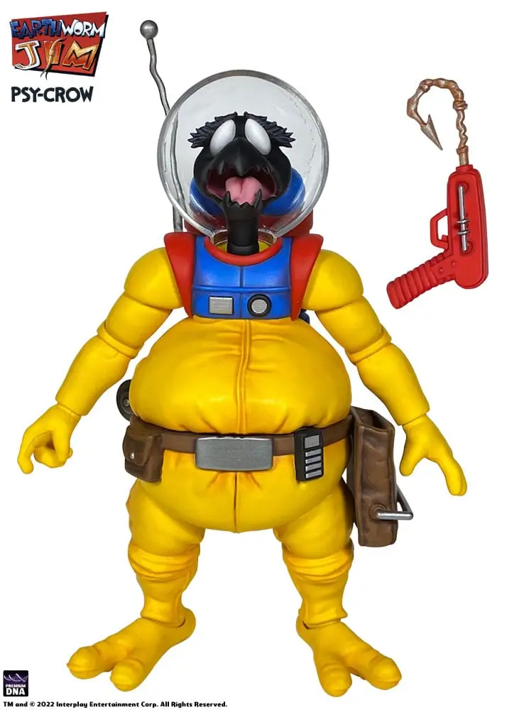 Earthworm Jim Wave 1: Psy-Crow akciófigura 15 cm termékfotó