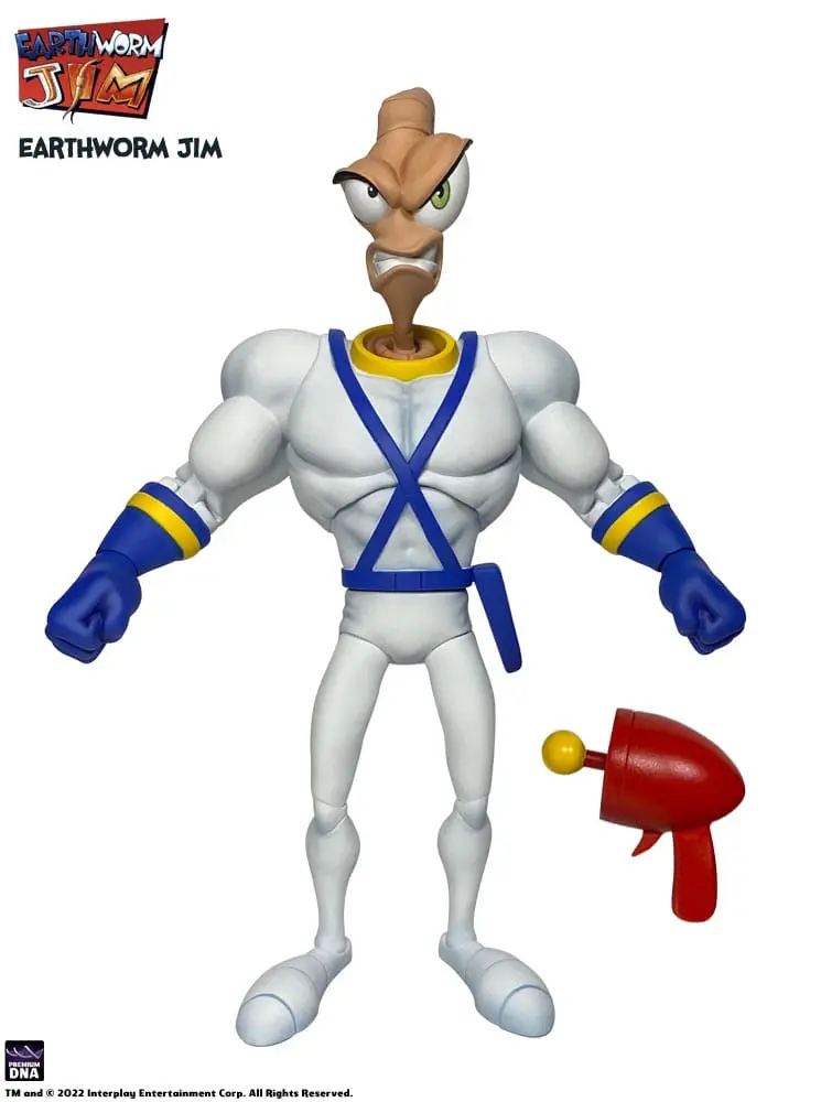 Earthworm Jim Wave 1: Worm Body & Jim Heads kiegészítő csomag termékfotó