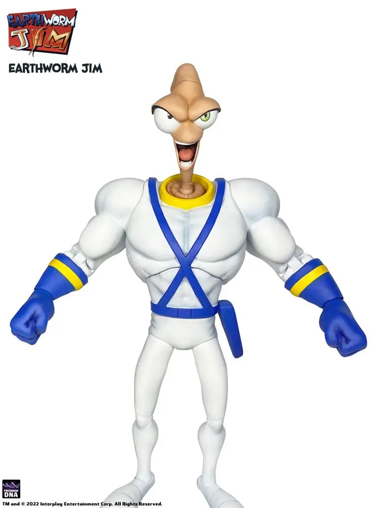 Earthworm Jim Wave 1: Worm Body & Jim Heads kiegészítő csomag termékfotó