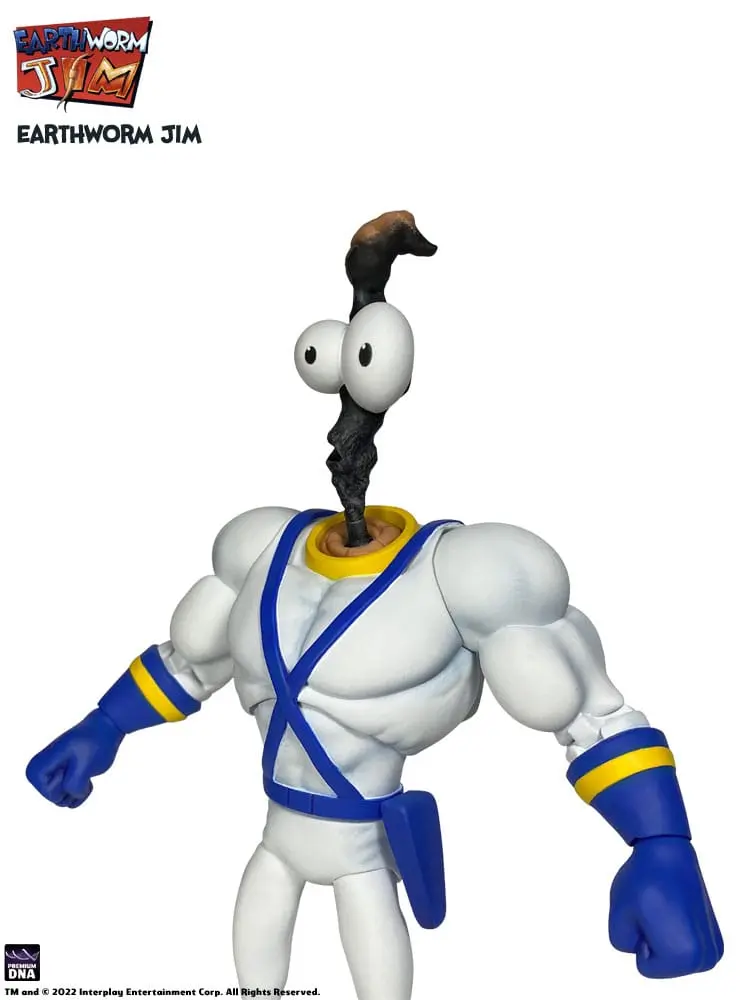 Earthworm Jim Wave 1: Worm Body & Jim Heads kiegészítő csomag termékfotó