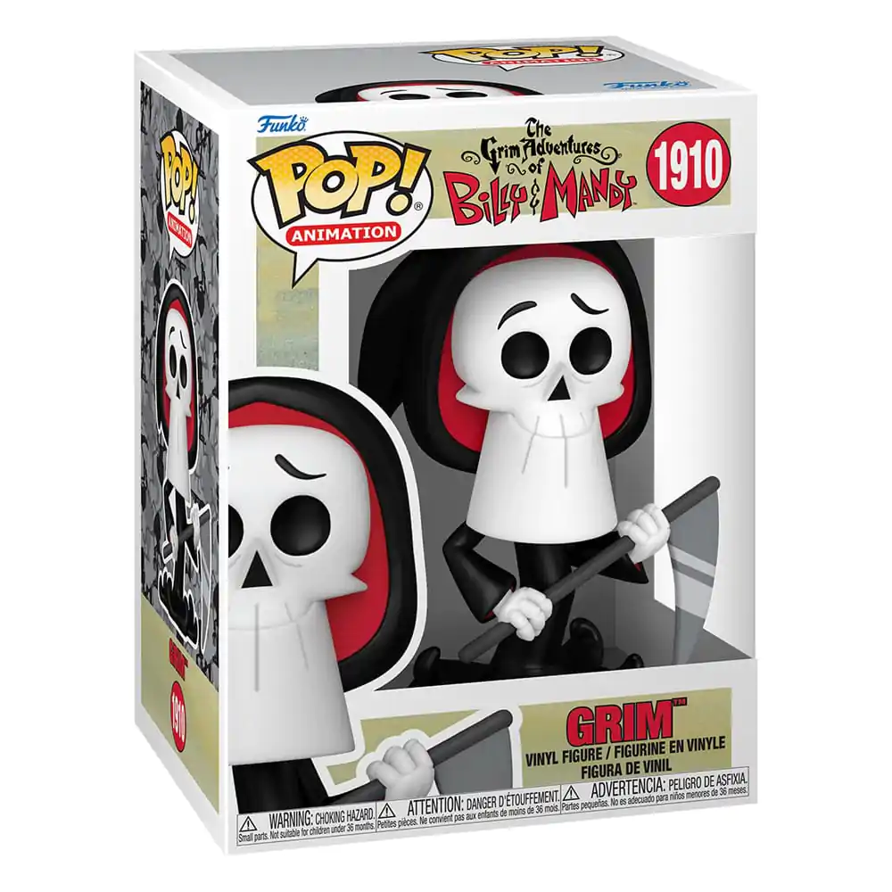 The Grim Adventure of Billy & Mandy Funko POP! TV Vinyl figura Grim 9 cm termékfotó