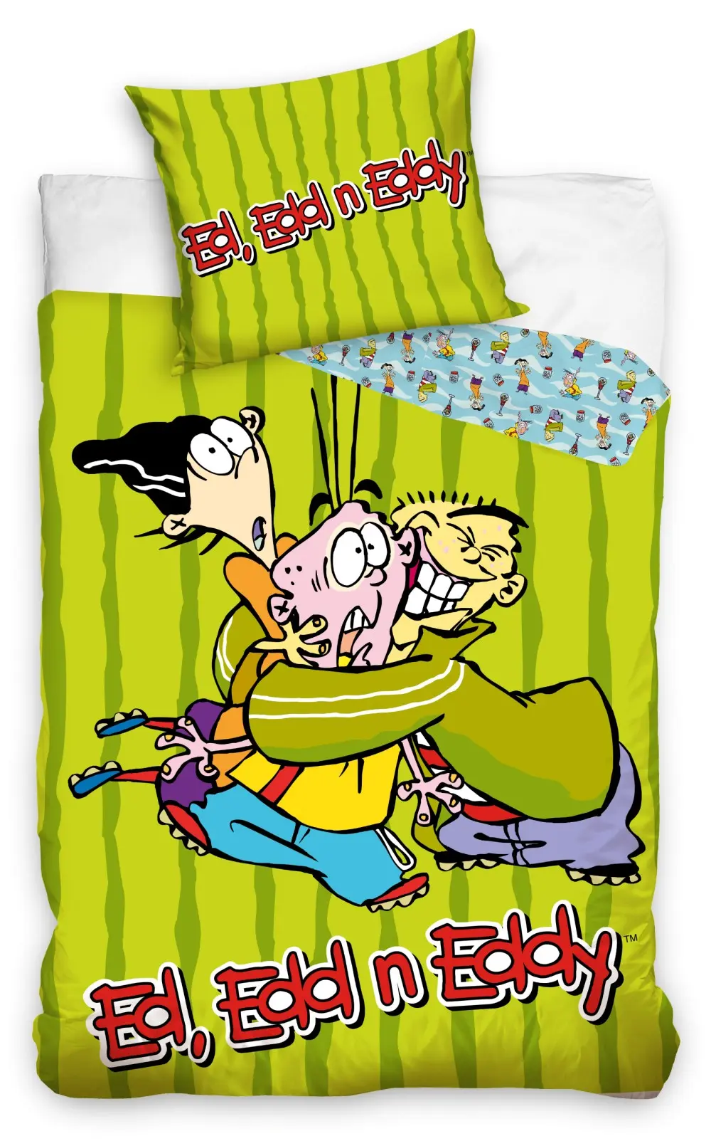 Ed, Edd és Eddy ágyneműhuzat 140×200cm, 70×90 cm termékfotó