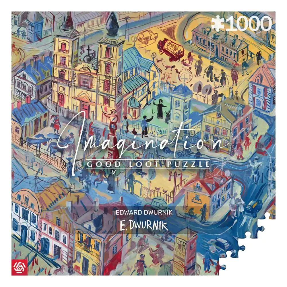 Edward Dwurnik Imagination Radzymin puzzle (1000 darab) termékfotó