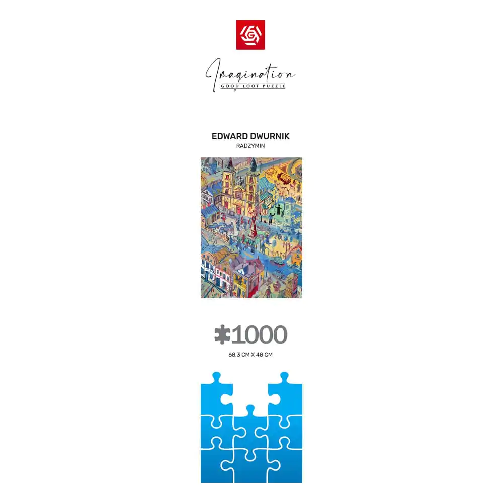 Edward Dwurnik Imagination Radzymin puzzle (1000 darab) termékfotó