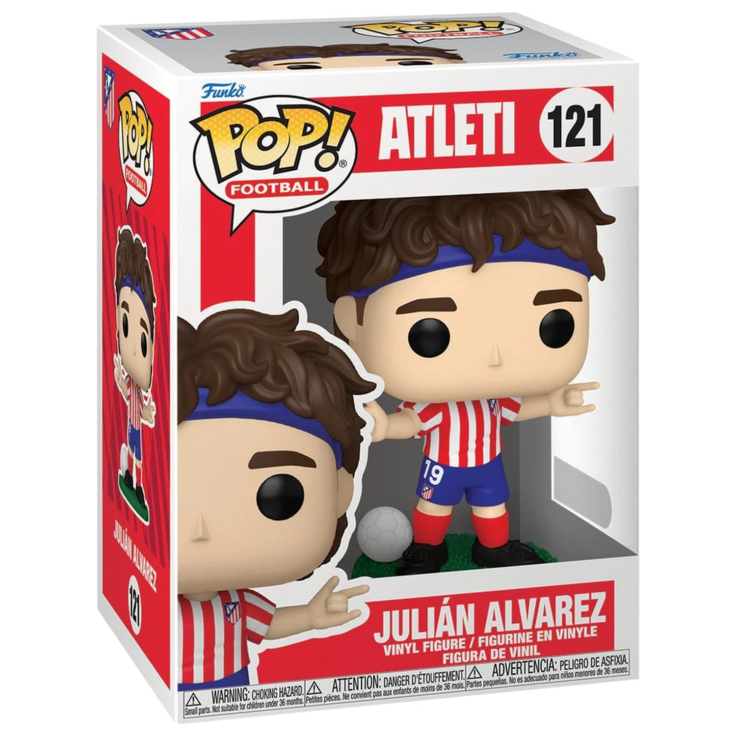 EFL Funko POP! MLS Vinyl figura Atletico Madrid - Julian Alvarez 9 cm termékfotó