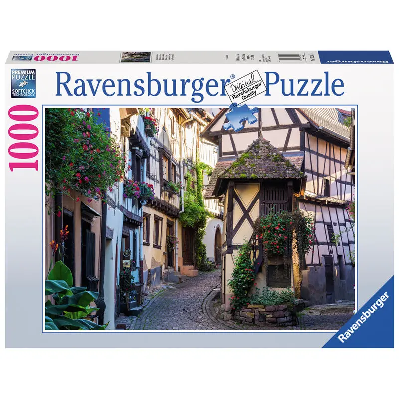 Eguisheim in Alsace France puzzle 1000db-os termékfotó