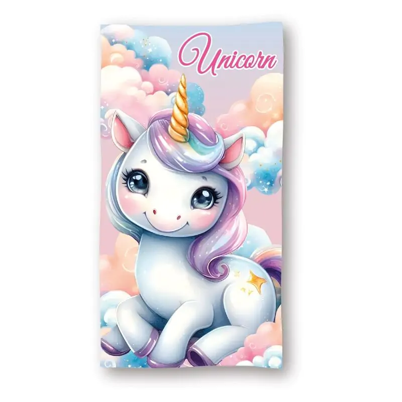 Unicorn microfibre beach towel termékfotó