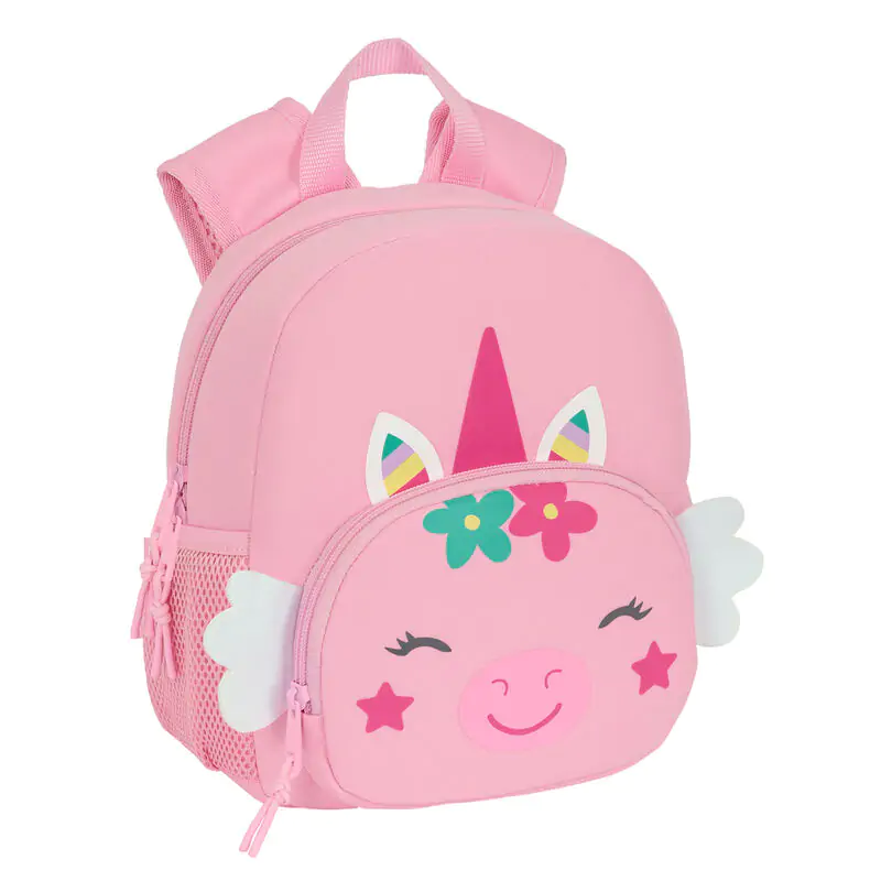 Egyszarvú neoprén táska hátizsák 25cm termékfotó