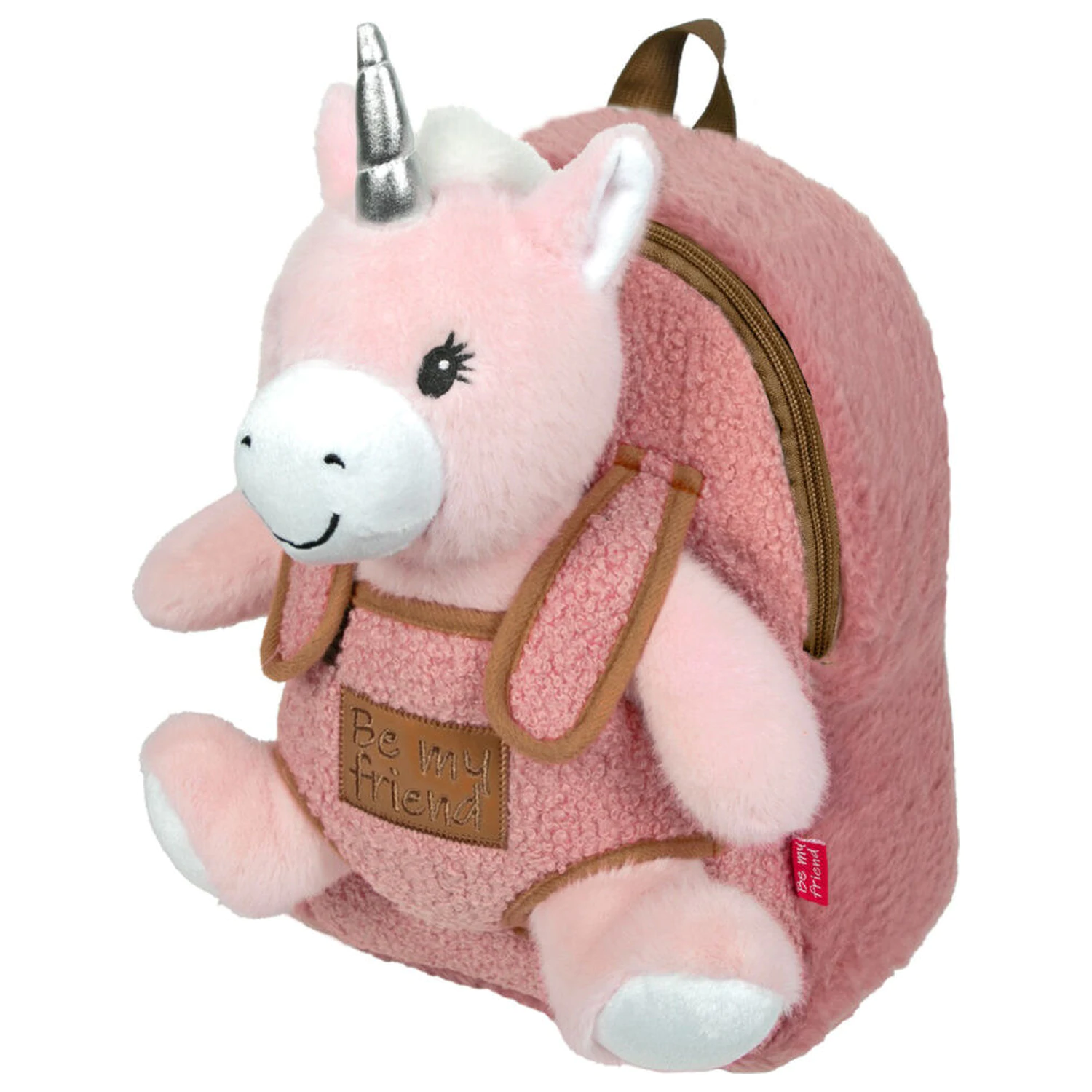 Egyszarvú plüss + táska hátizsák 27cm termékfotó
