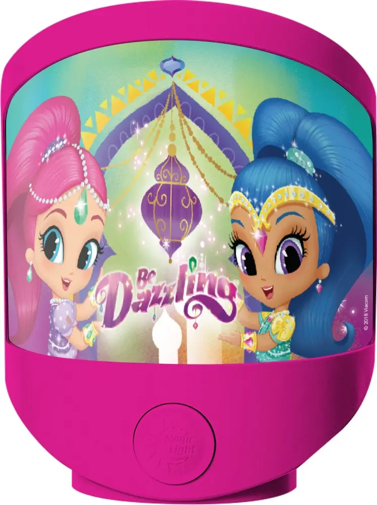Éjjeli lámpa, éjszakai fény Shimmer és Shine termékfotó