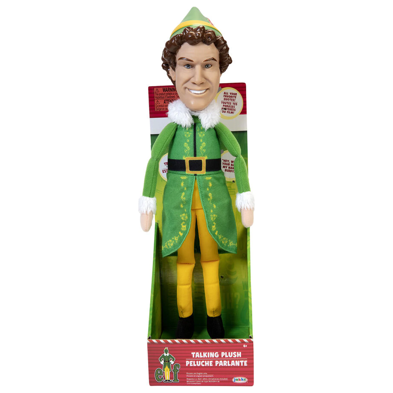 Elf angol nyelvű Beszélő baba figura termékfotó