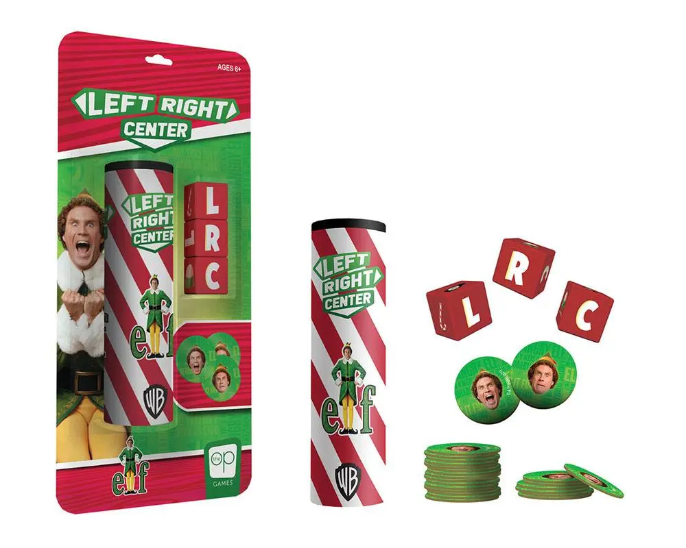 Elf Dice Game Left Right Center Angol nyelvű termékfotó