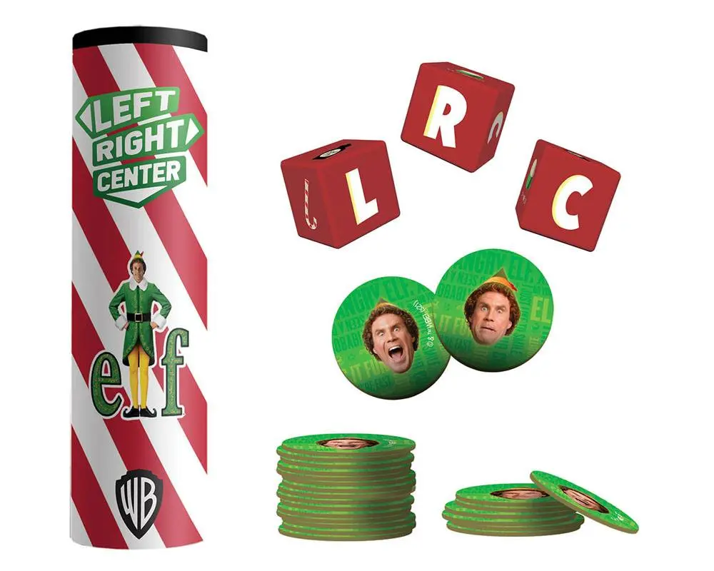 Elf Dice Game Left Right Center Angol nyelvű termékfotó