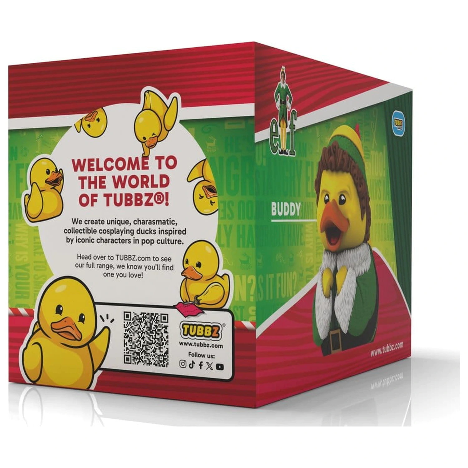 Elf Tubbz PVC figura Buddy Boxed Edition 10 cm termékfotó