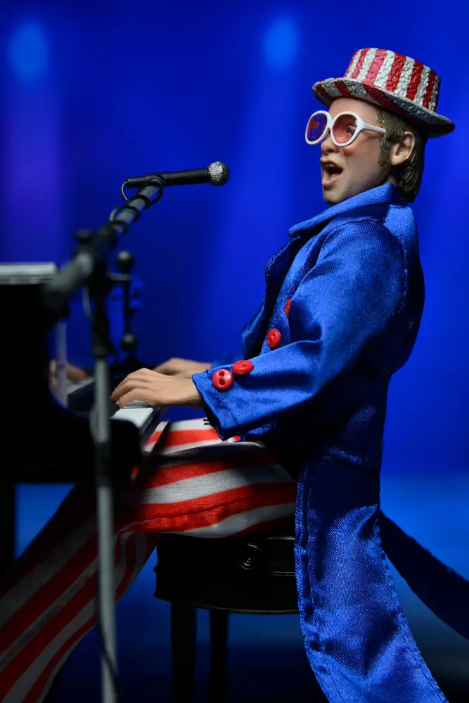 Elton John Clothed Live in '76 Deluxe akciófigura 20 cm termékfotó