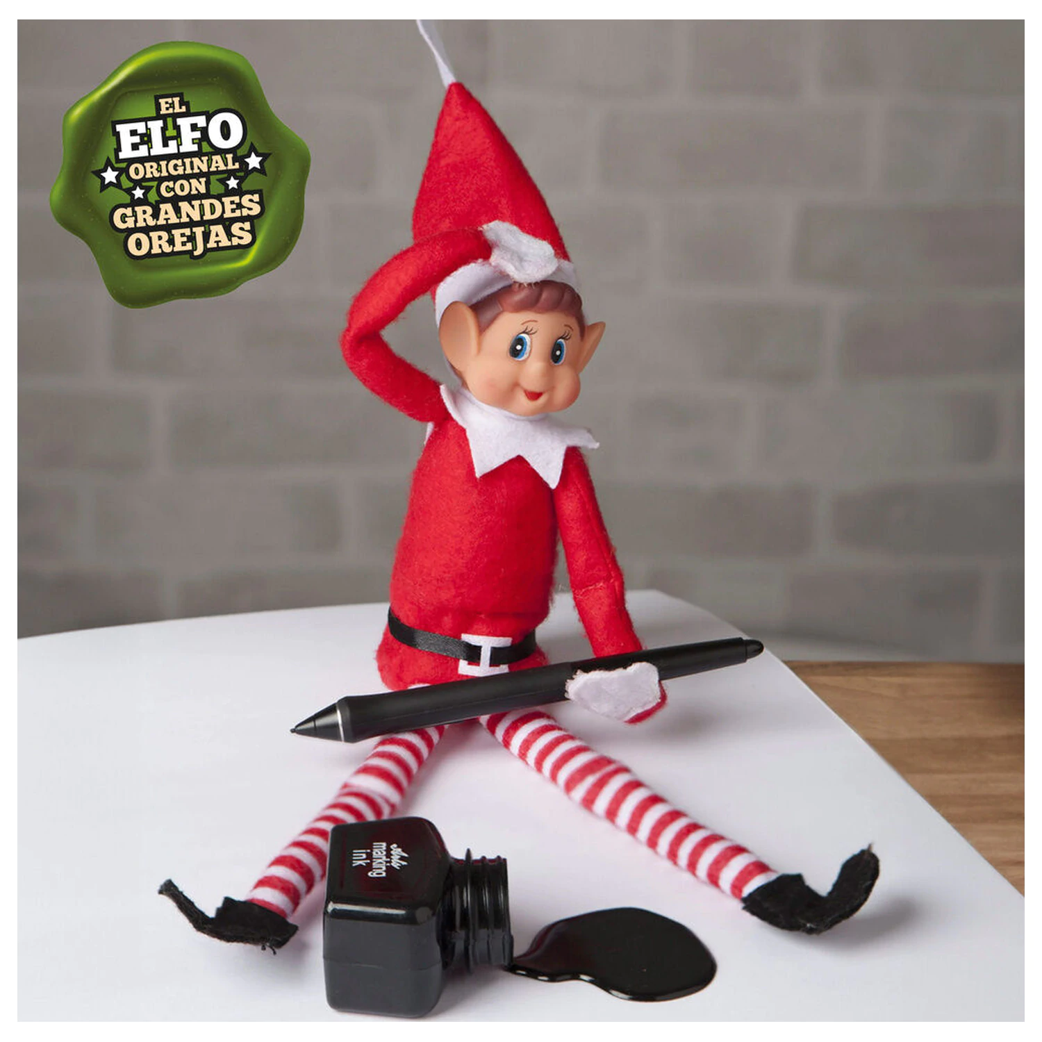 Elves Behavin' Badly Elvie crossbar Elfo játék baba figura 30cm termékfotó