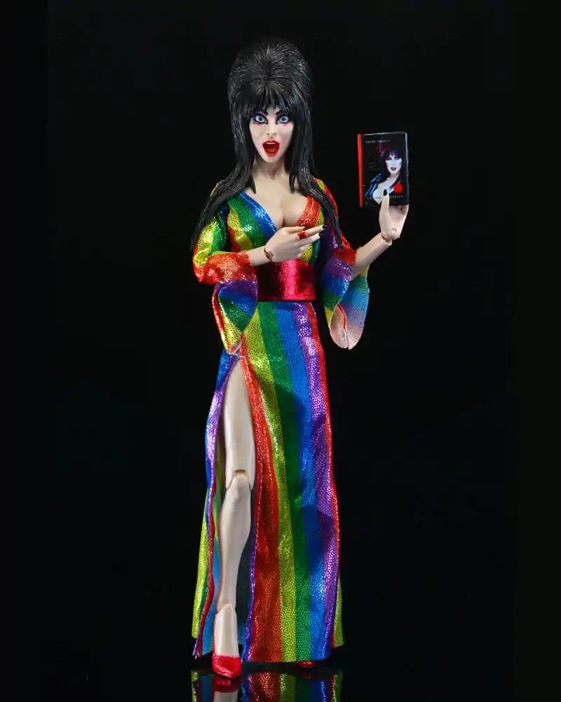 Elvira, Mistress of the Dark Clothed Action Figure Over the Rainbow Elvira 20 cm termékfotó