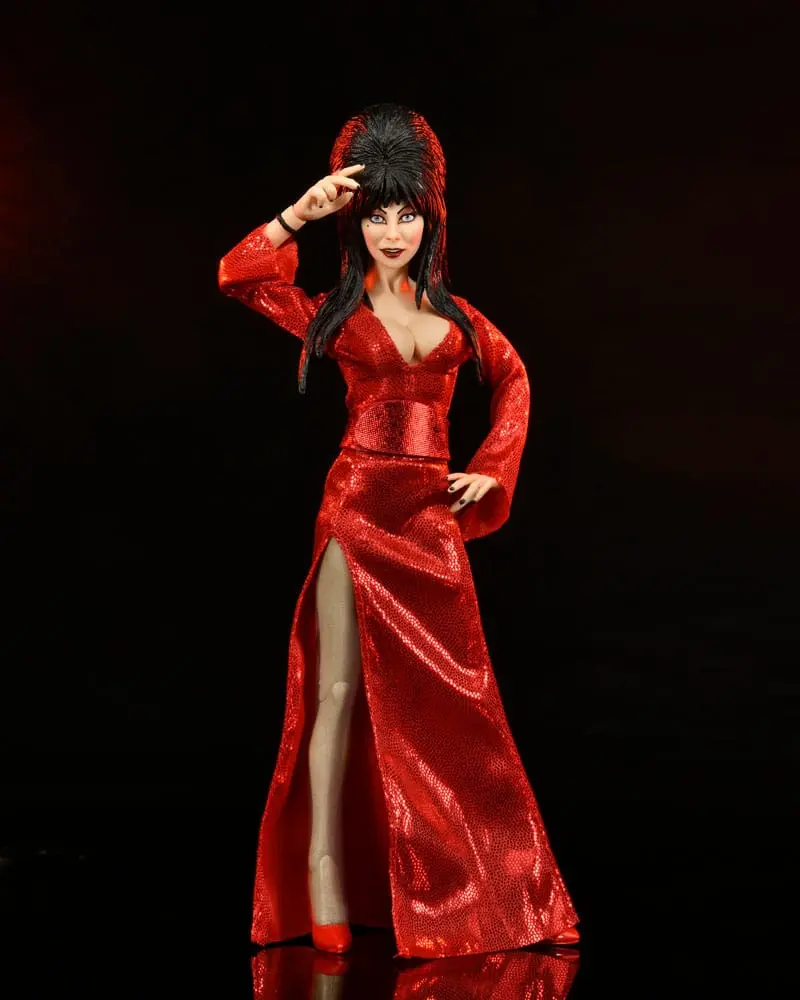 Elvira, Mistress of the Dark Clothed Action Figure Red, Fright, and Boo 20 cm termékfotó