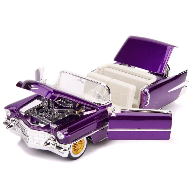 Elvis Presley Cadillac The Golden car + figura szett termékfotó