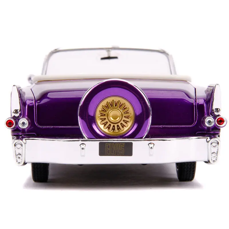 Elvis Presley Cadillac The Golden car + figura szett termékfotó
