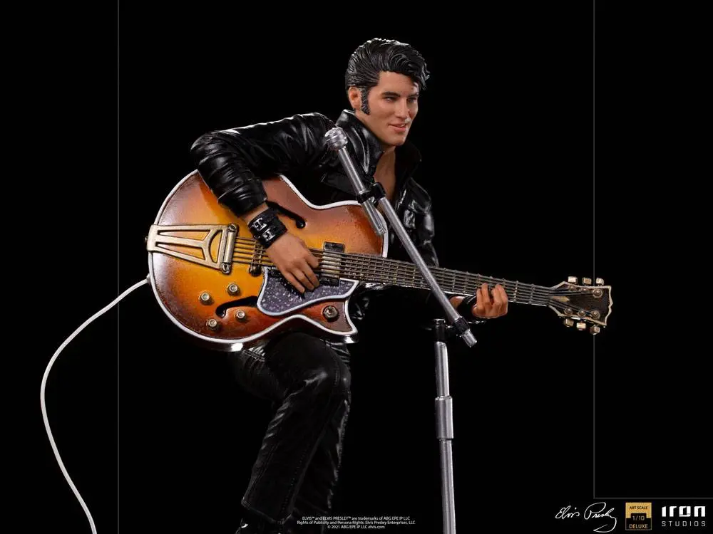Elvis Presley Deluxe Art Scale 1/10 Comeback Special szobor figura 23 cm termékfotó