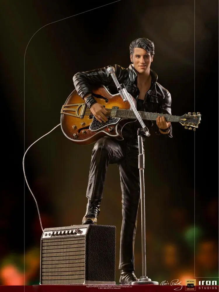 Elvis Presley Deluxe Art Scale 1/10 Comeback Special szobor figura 23 cm termékfotó