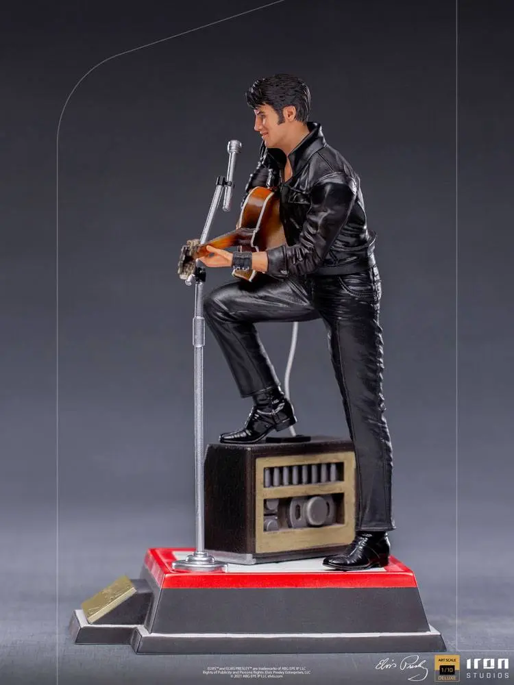 Elvis Presley Deluxe Art Scale 1/10 Comeback Special szobor figura 23 cm termékfotó