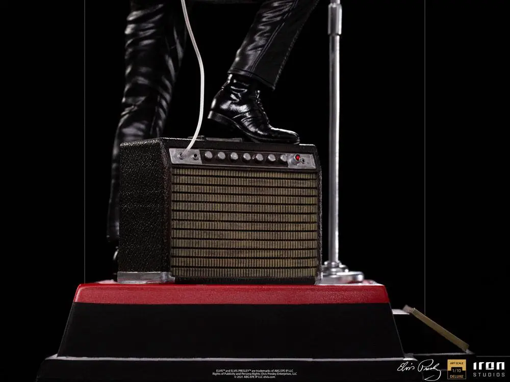 Elvis Presley Deluxe Art Scale 1/10 Comeback Special szobor figura 23 cm termékfotó
