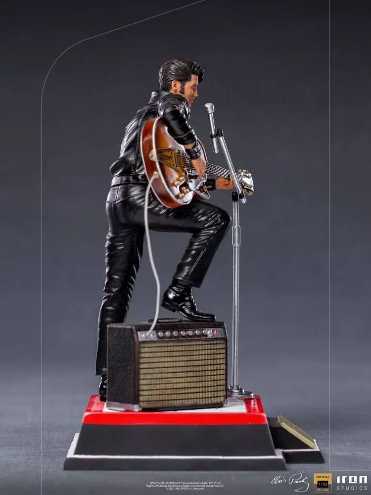 Elvis Presley Deluxe Art Scale 1/10 Comeback Special szobor figura 23 cm termékfotó