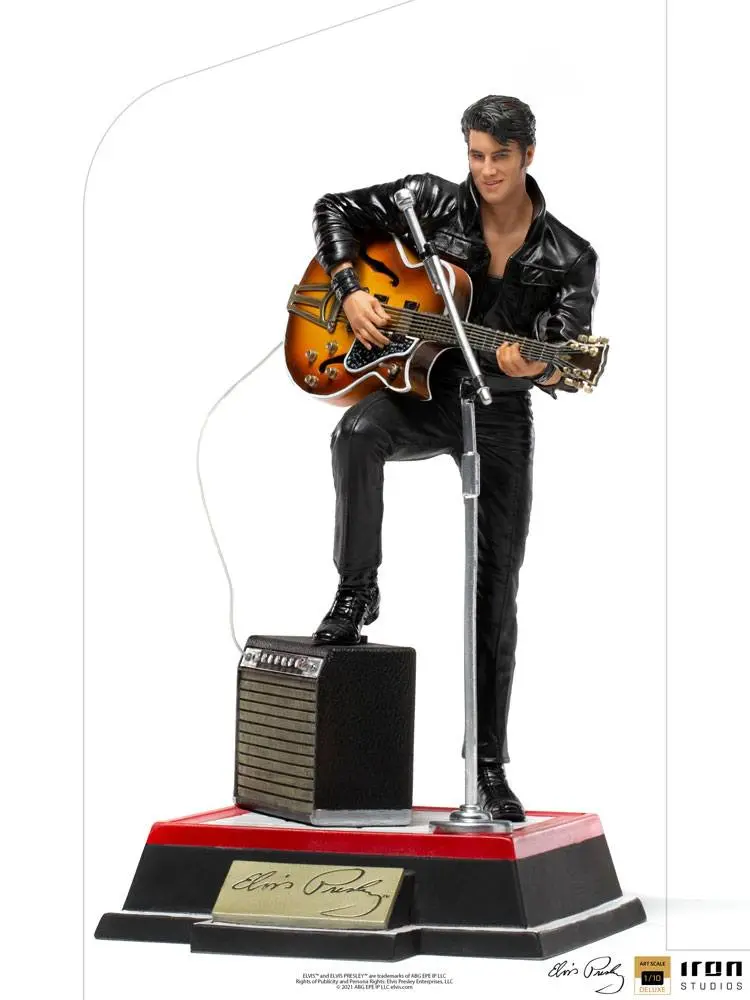 Elvis Presley Deluxe Art Scale 1/10 Comeback Special szobor figura 23 cm termékfotó