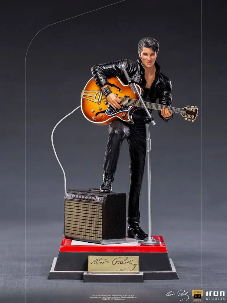 Elvis Presley Deluxe Art Scale 1/10 Comeback Special szobor figura 23 cm termékfotó
