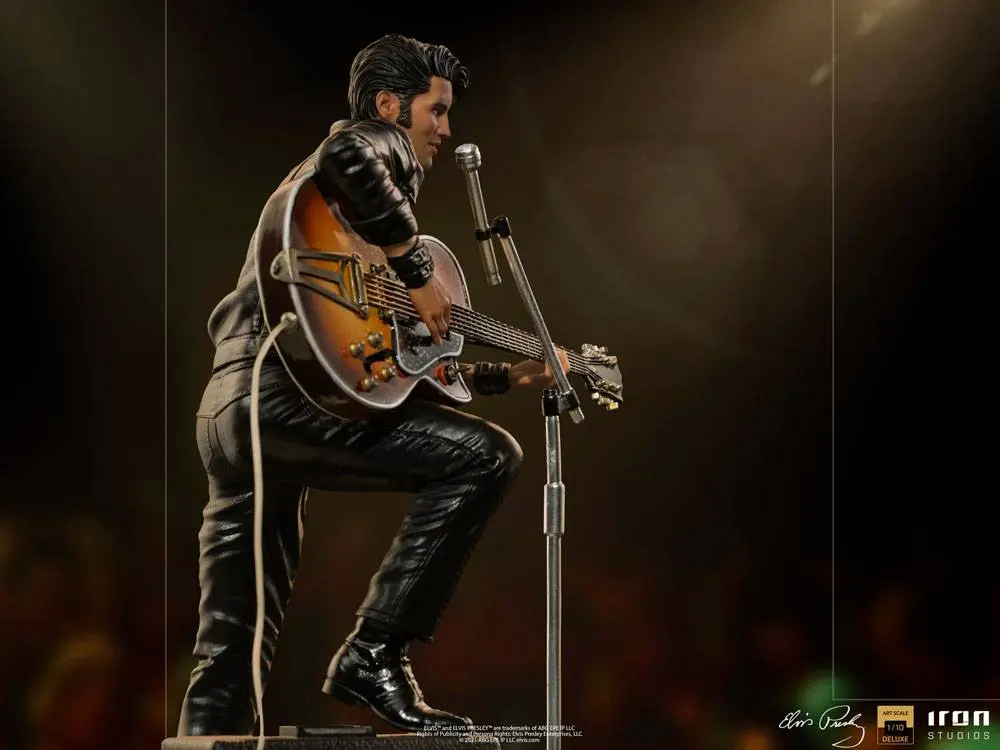 Elvis Presley Deluxe Art Scale 1/10 Comeback Special szobor figura 23 cm termékfotó