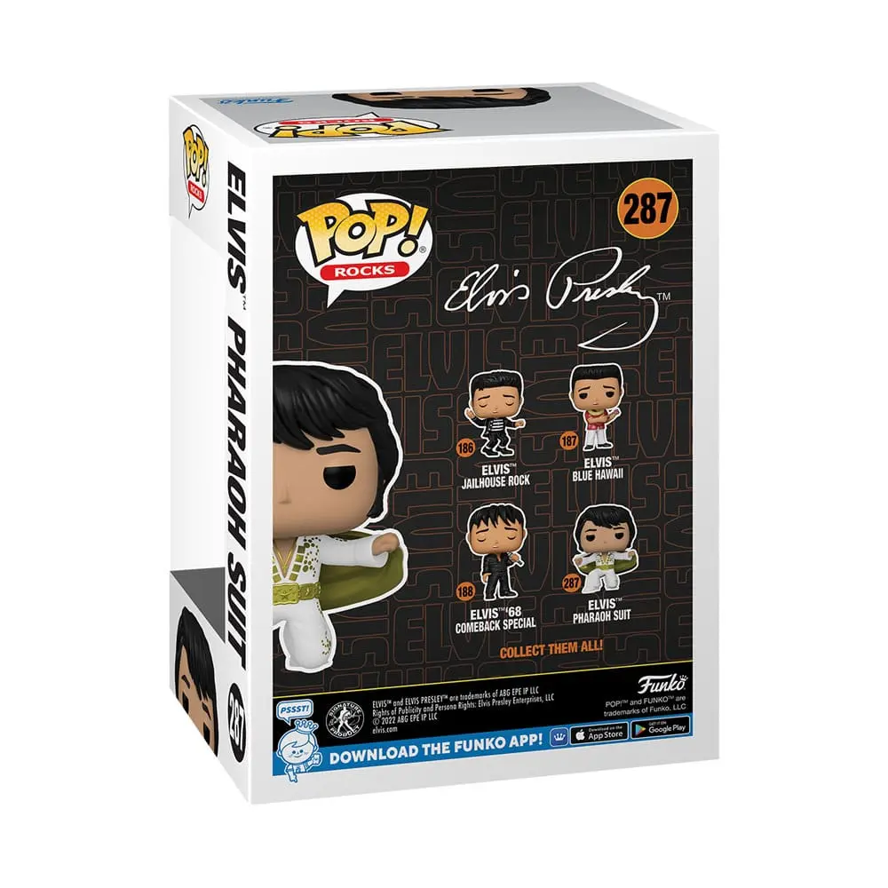 Elvis Presley Funko POP! Rocks Vinyl figura Elvis Pharaoh Suit 9 cm termékfotó