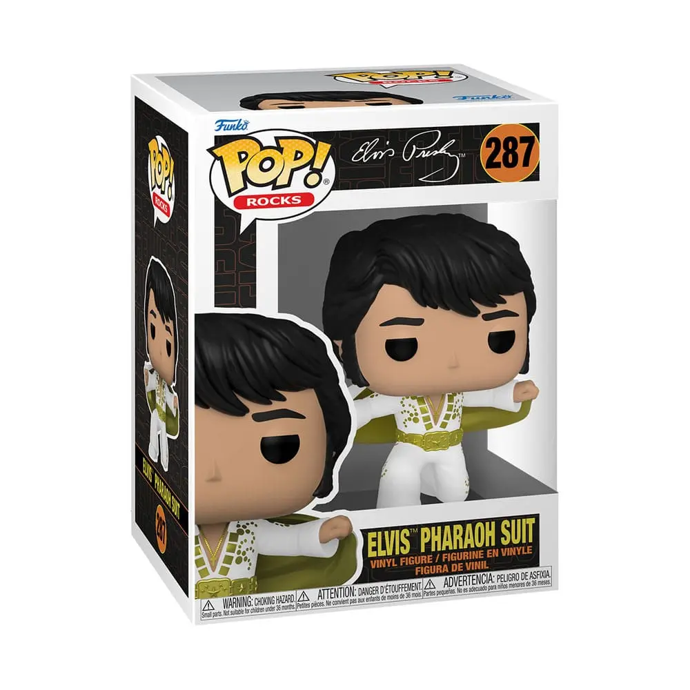 Elvis Presley Funko POP! Rocks Vinyl figura Elvis Pharaoh Suit 9 cm termékfotó