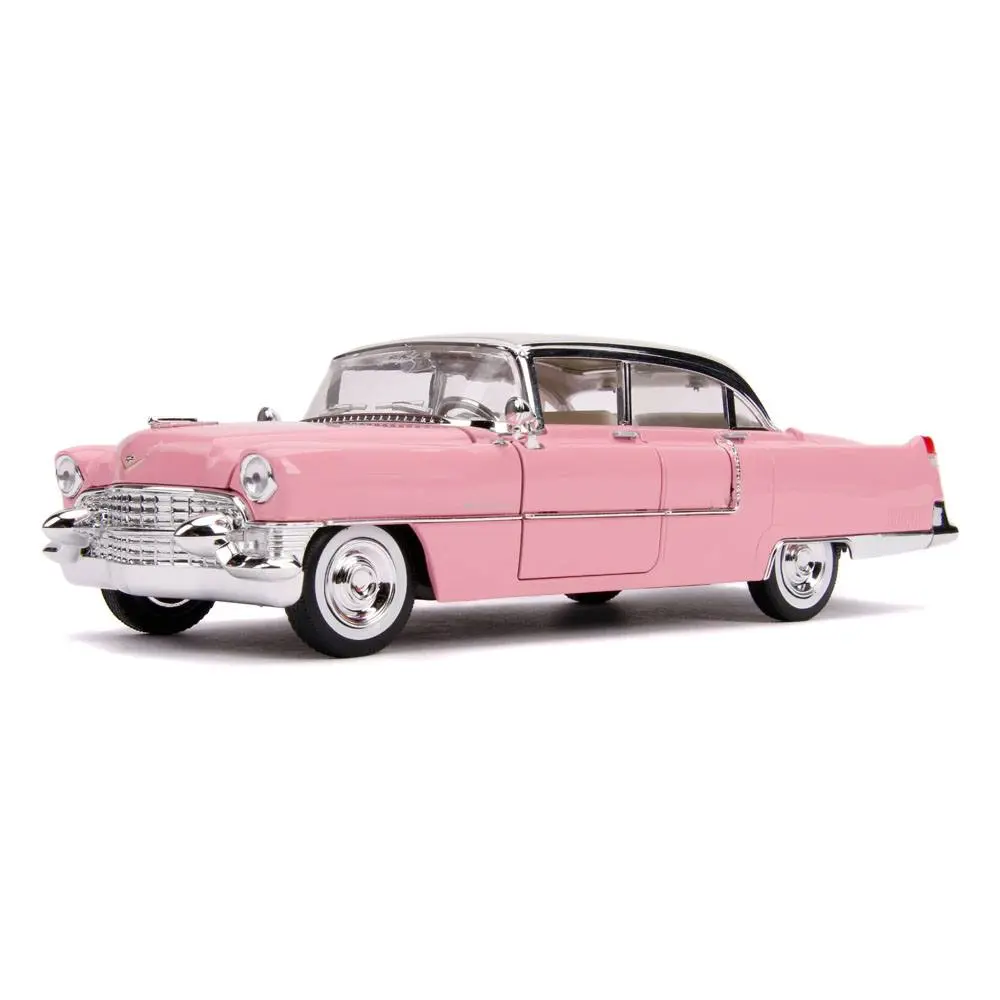 Elvis Presley Hollywood Rides Diecast Model 1/24 1955 Cadillac Fleetwood with figura termékfotó
