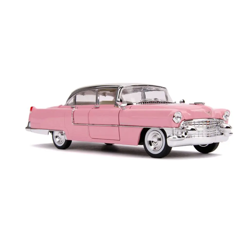 Elvis Presley Hollywood Rides Diecast Model 1/24 1955 Cadillac Fleetwood with figura termékfotó