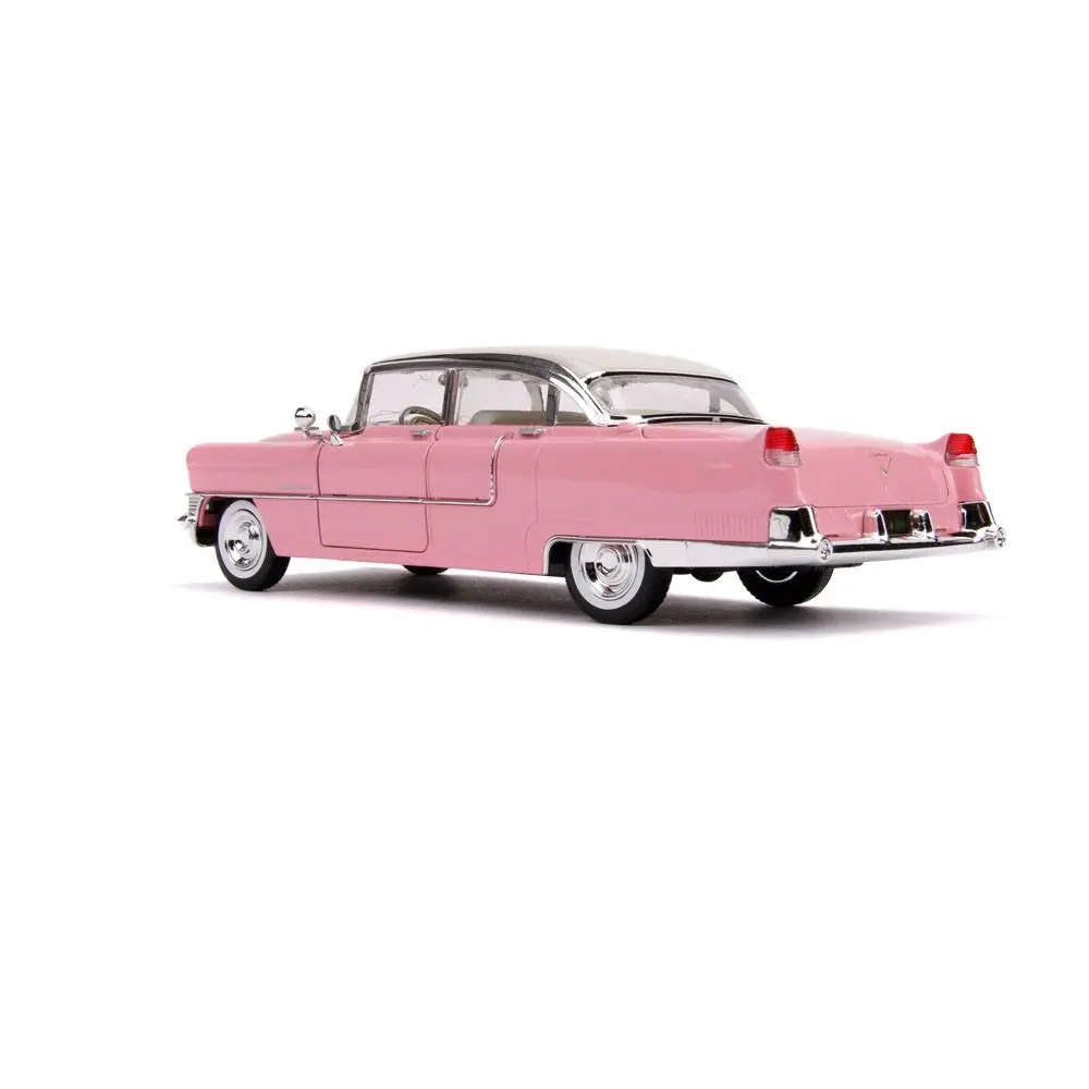 Elvis Presley Hollywood Rides Diecast Model 1/24 1955 Cadillac Fleetwood with figura termékfotó